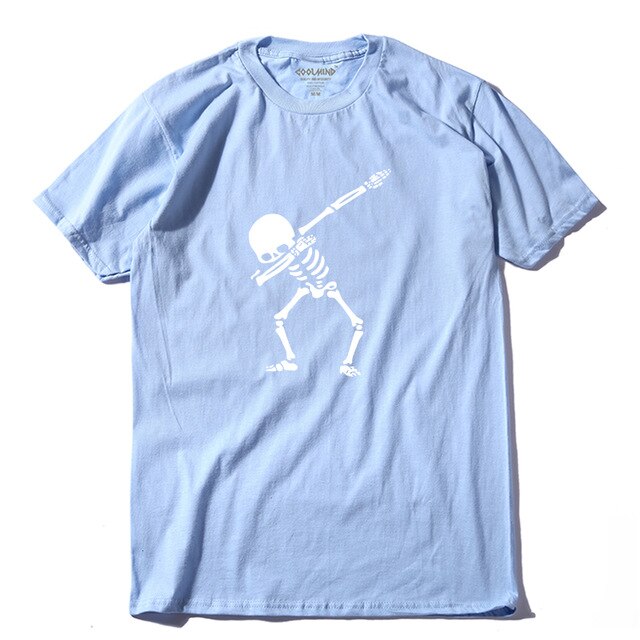 SKULL DAB PRINTED T-SHIRT