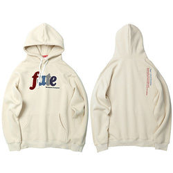 Loose Style Embroidery Hoodie