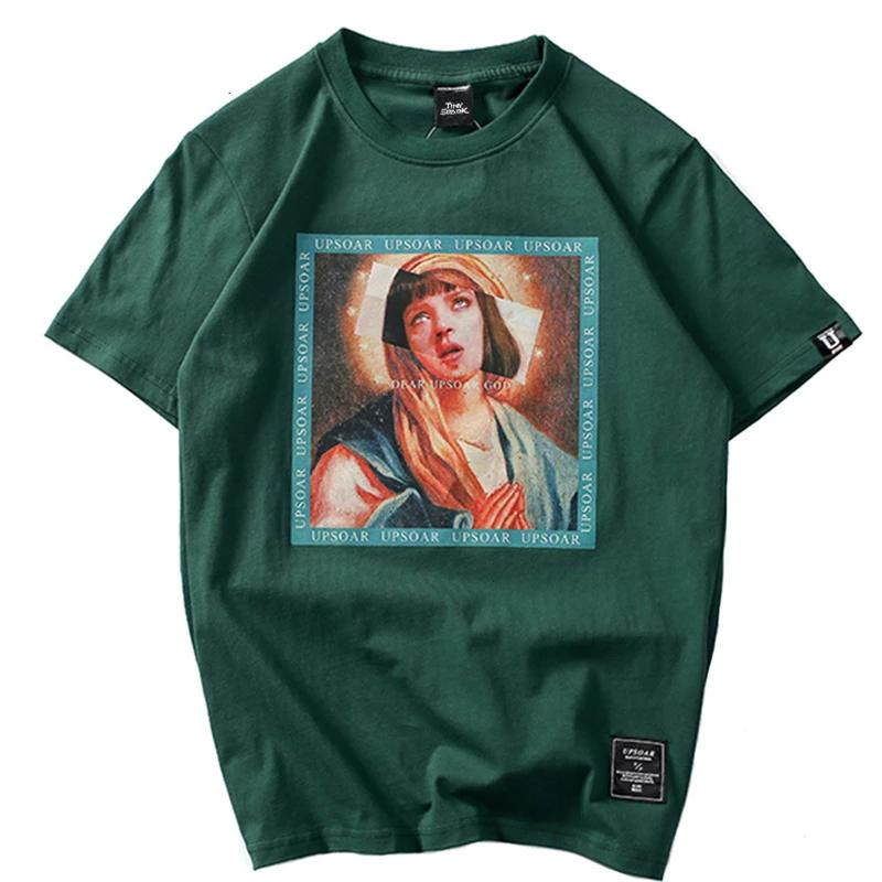 Virgin Mary Funny Printed T-Shirts