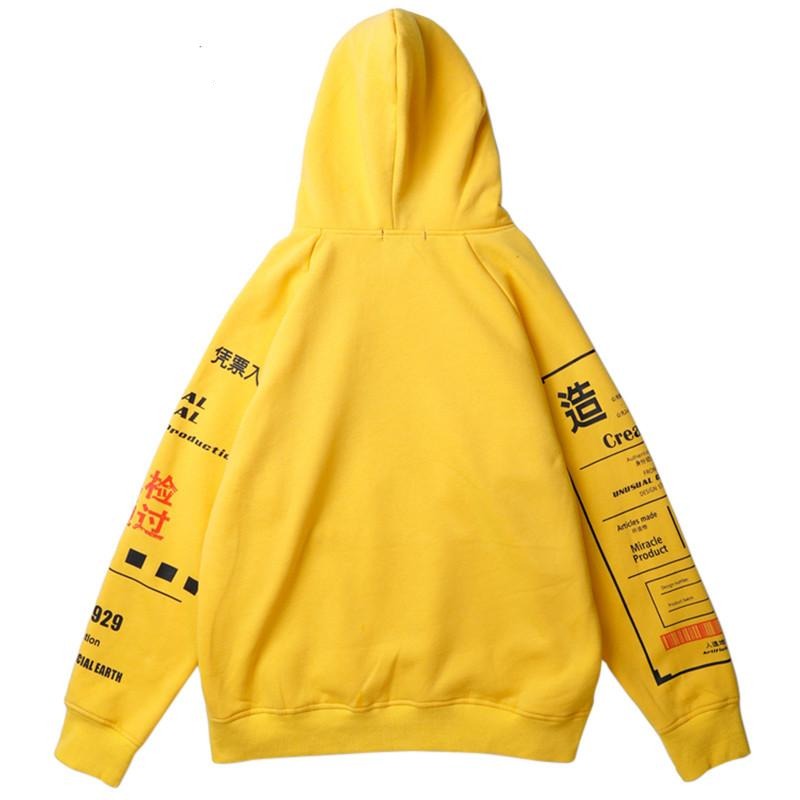 Graphic Graffiti Kanji Hip Hop Hoodie