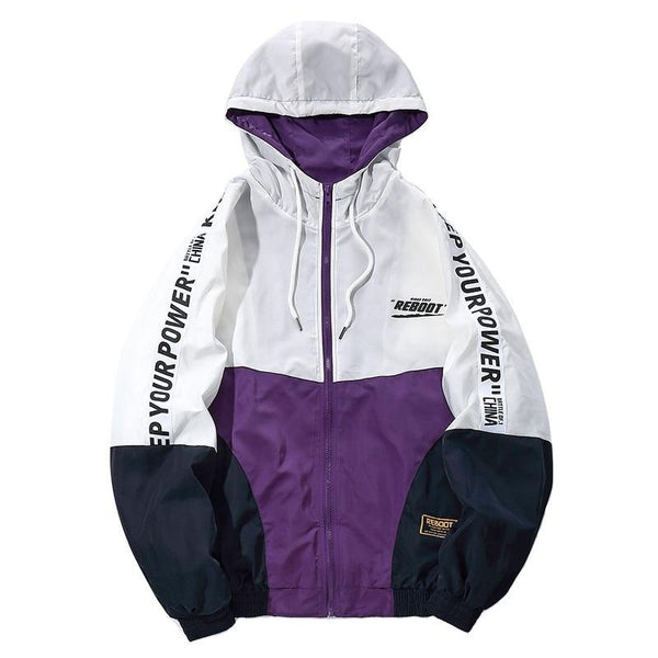 Loose Track Hoodie Jacket