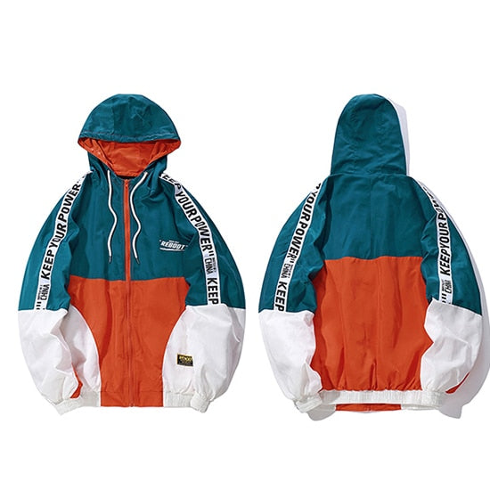 Loose Track Hoodie Jacket