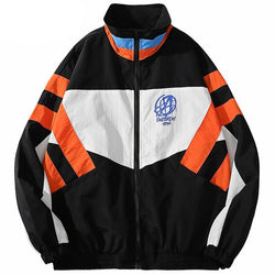 Color Block Track Jacket