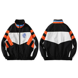 Color Block Track Jacket