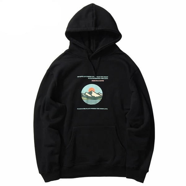 Winter Fleece Pullover Hoodie