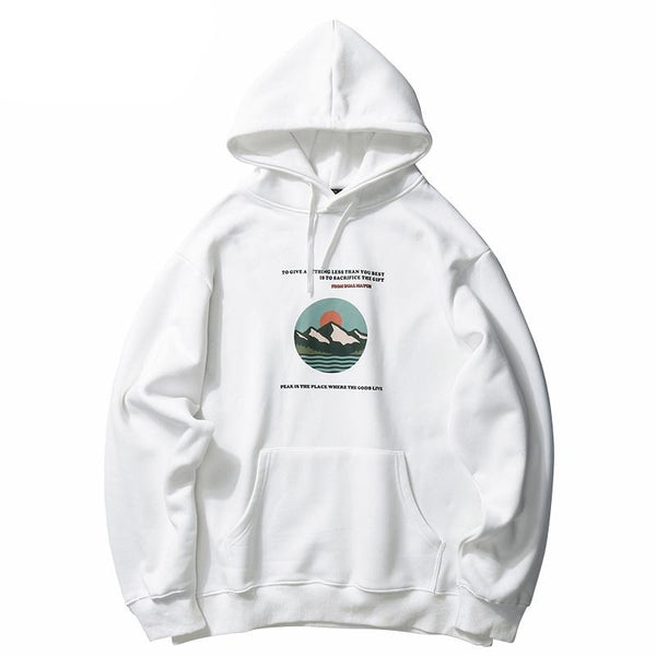 Winter Fleece Pullover Hoodie