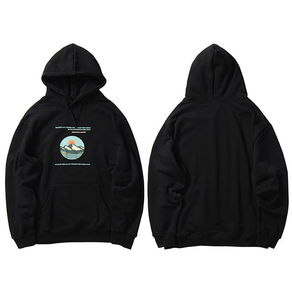 Winter Fleece Pullover Hoodie