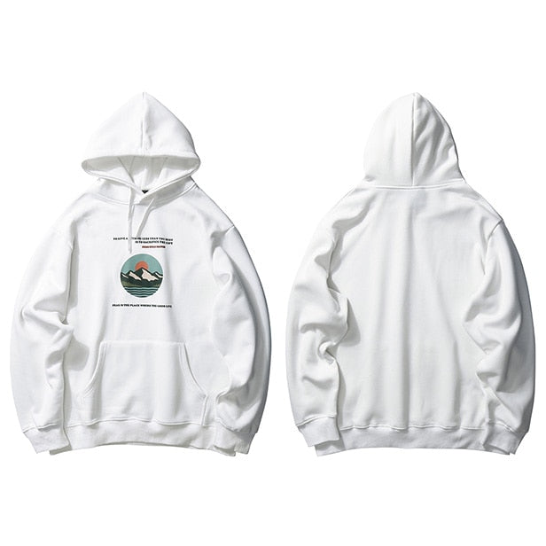 Winter Fleece Pullover Hoodie